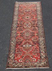 ORIENTAL RUG  3'4" X 10' LILIH