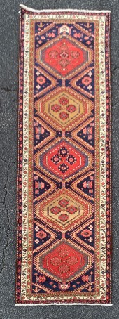 ORIENTAL RUG 3'4" X 10' 7" KAR