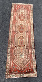ORIENTAL RUG 3'4" X 11' SARAB