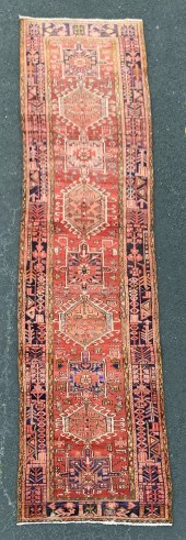 ORIENTAL RUG 3'4" X 14'6" KARA