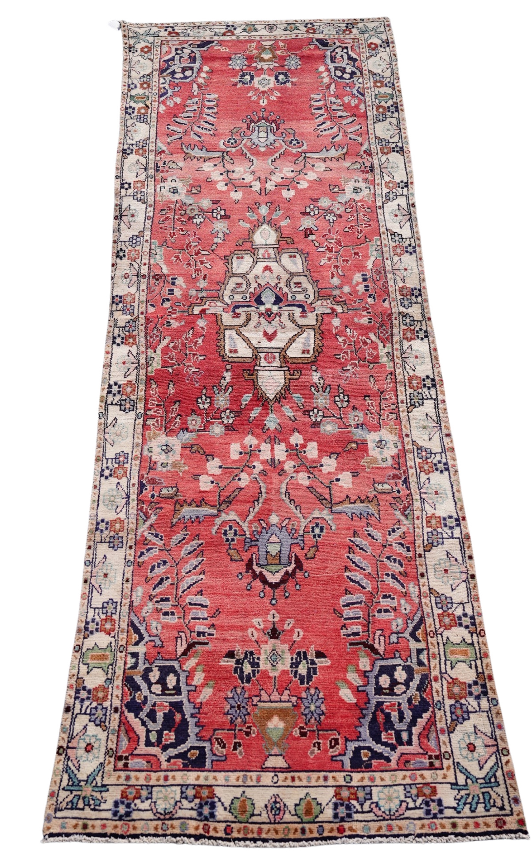 ORIENTAL RUG 3'4" X 9'10" HAMEDAN
