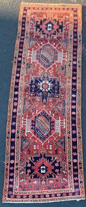 ORIENTAL RUG 3'5" X 10'10" KAR