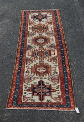 ORIENTAL RUG 3'5" X 10'2" KARA
