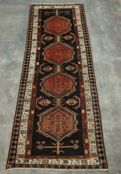 ORIENTAL RUG  3'6" X 10'9" KUR