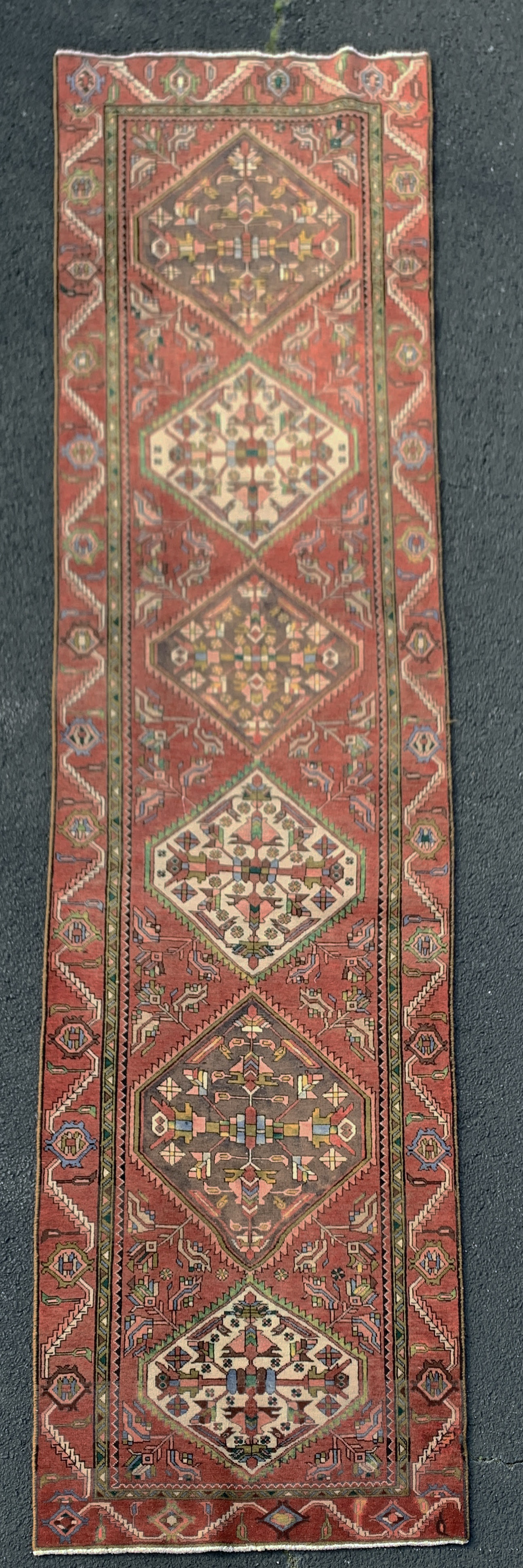 ORIENTAL RUG 3'6" X 14'1" NOMADIC