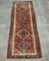 ORIENTAL RUG  3'7" X 10'9"  KA