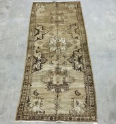 ORIENTAL RUG 3'7" X 9'8" HAMED