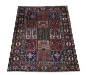 ORIENTAL RUG 4'10" X 6'2" BAKH