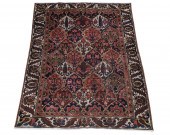ORIENTAL RUG 4'10" X 6'5" BAKH