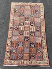 ORIENTAL RUG 4'10" X 9'6" BAKH