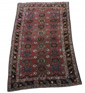 ORIENTAL RUG 4'5" X 7'5" ANTIQ