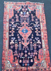 ORIENTAL RUG 4'5" X 8' KURDISH