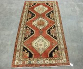 ORIENTAL RUG 4'9" X 10'3" KURD