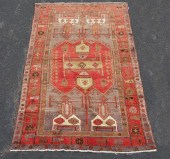 ORIENTAL RUG 4'9" X 8'6" KURDI