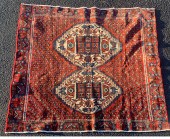 ORIENTAL RUG 5' X 5'3" AFSHAR
