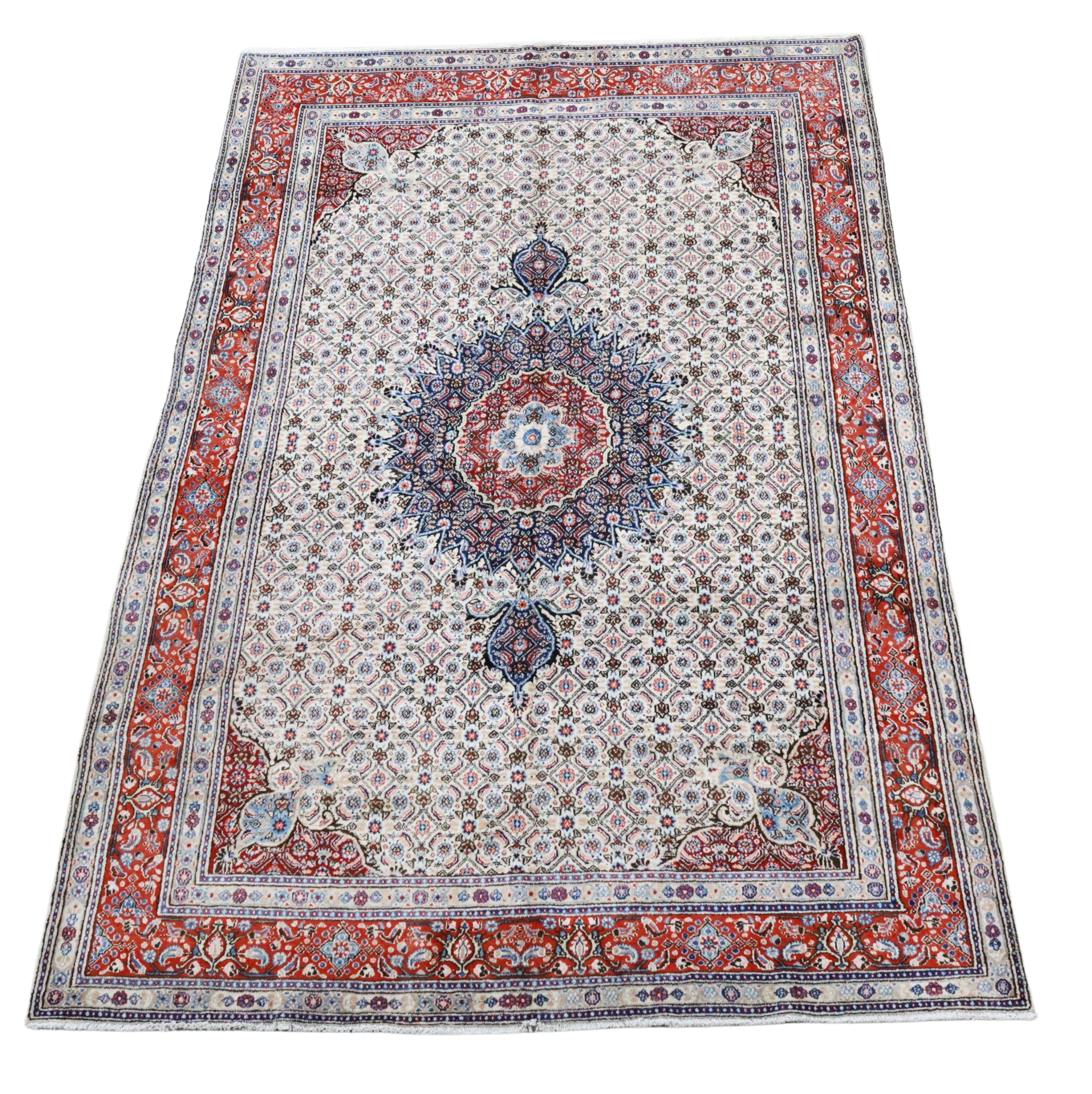 ORIENTAL RUG 6'9" X 10'1" MESHAD