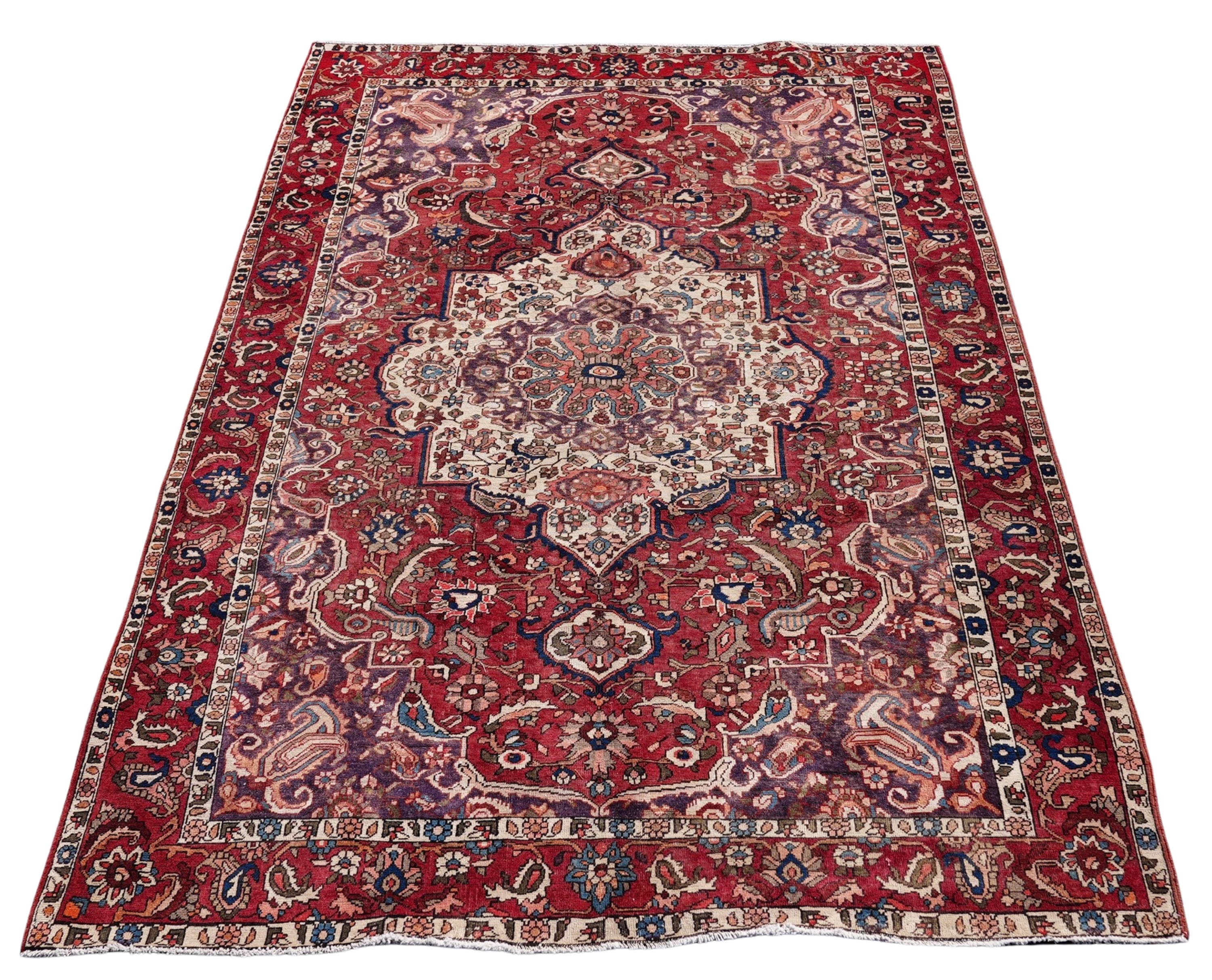 ORIENTAL RUG 7' X 10'6" BAKHTIARI