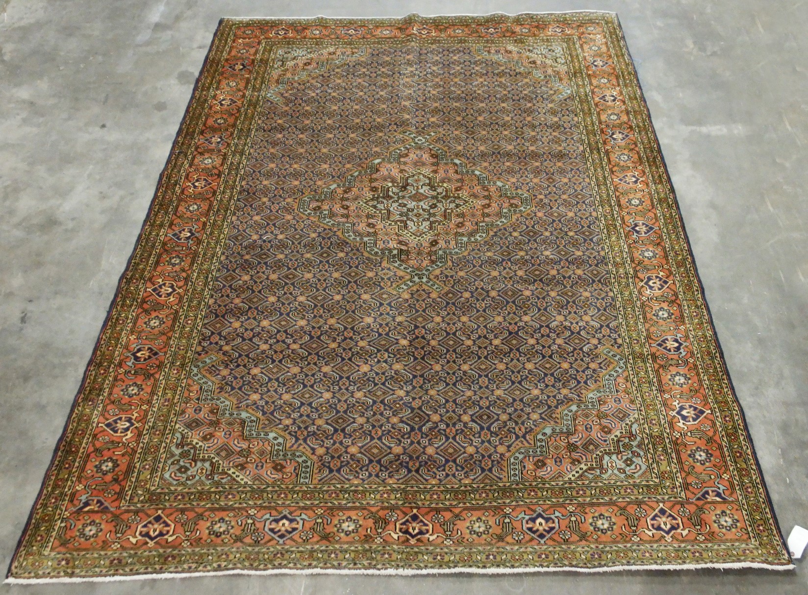 ORIENTAL RUG 7' X 10'7" TABRIZ