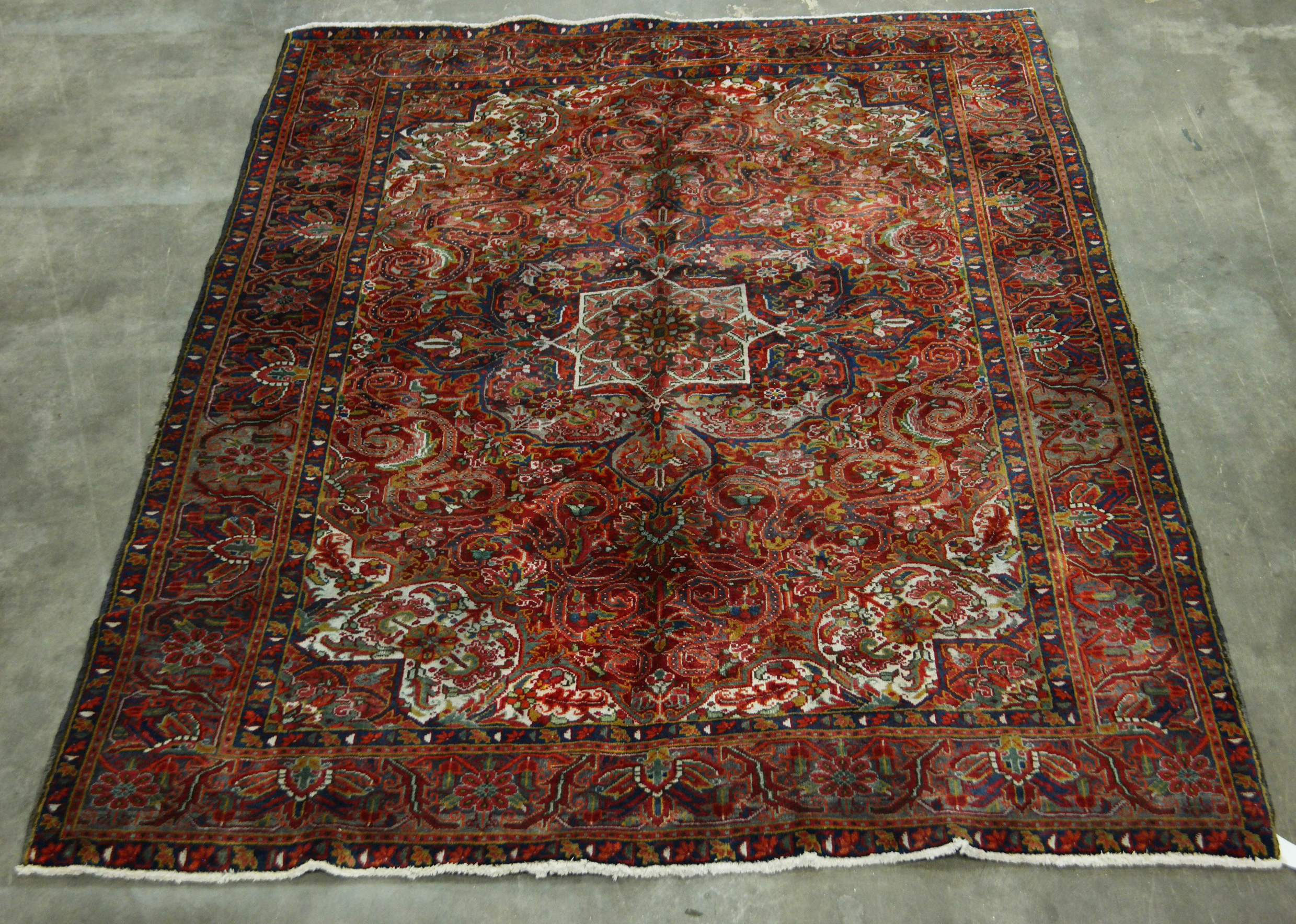 ORIENTAL RUG 7'2" X 9'5" AHAR