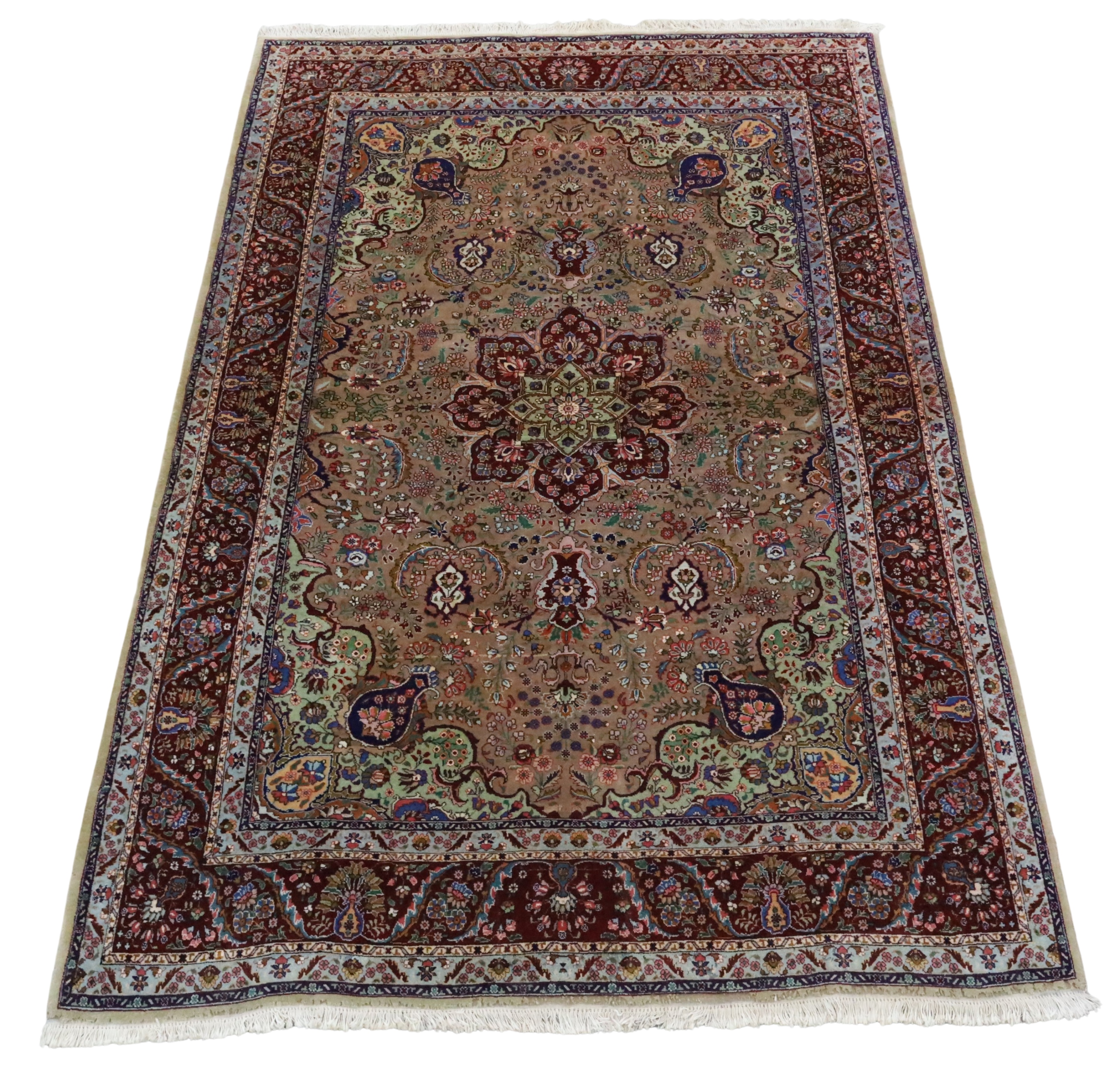 ORIENTAL RUG 9'6" X 6'5" TABRIZ