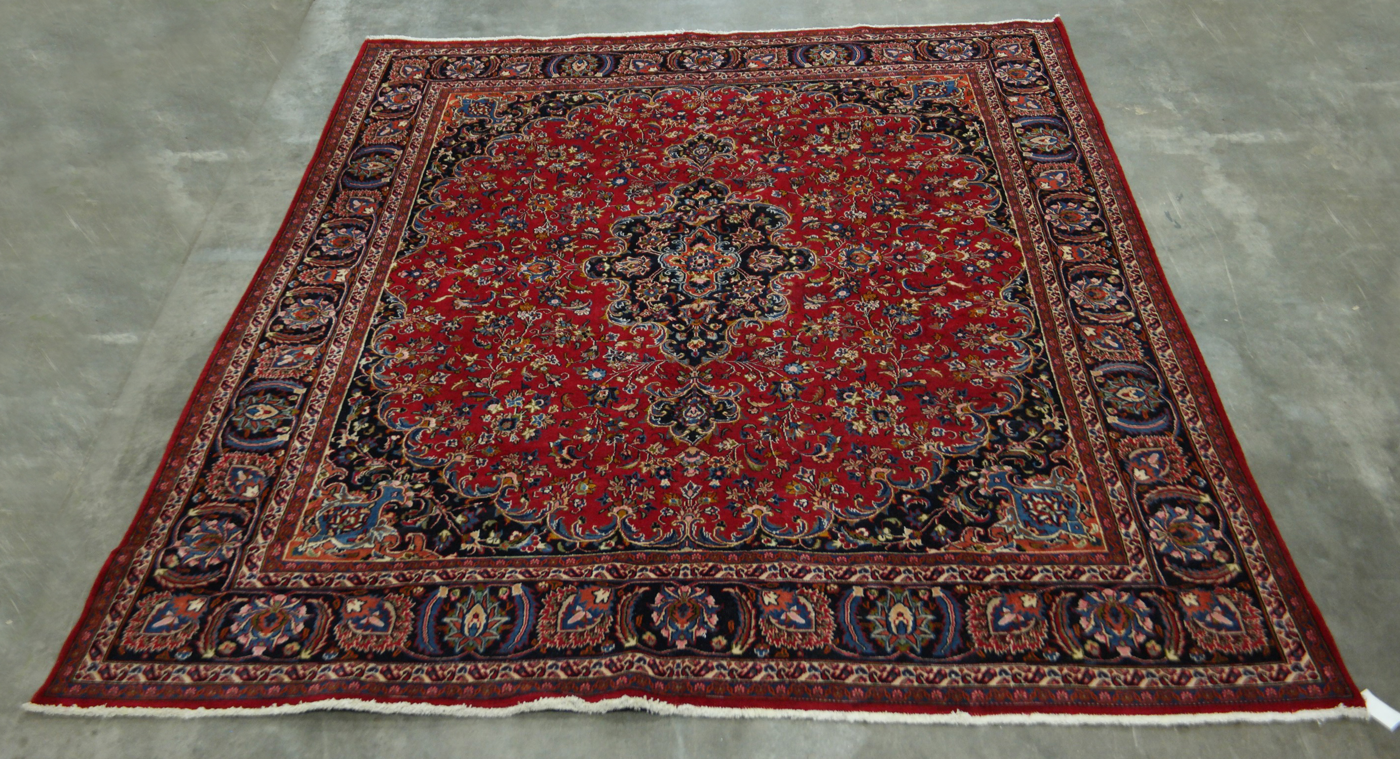 ORIENTAL RUG 9'7" X 11'6" MASHAD