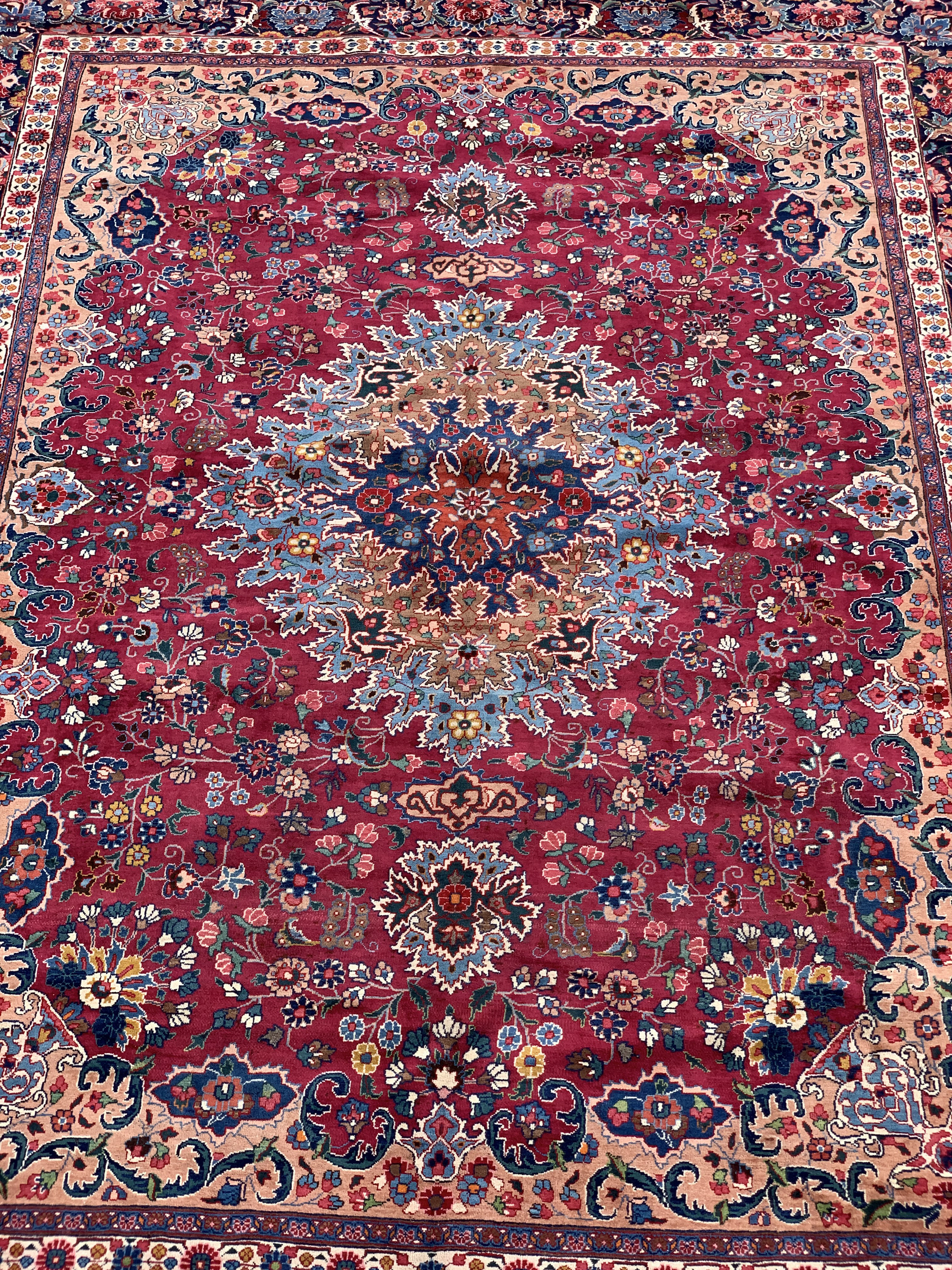 ORIENTAL RUG 9'8" X 13' SIGNED