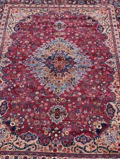 ORIENTAL RUG 9'8" X 13' SIGNED