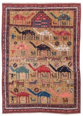 ORIENTAL RUG: AFGHAN TRIBAL VI