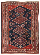 ORIENTAL RUG: AFSHAR 5’3” X 7'