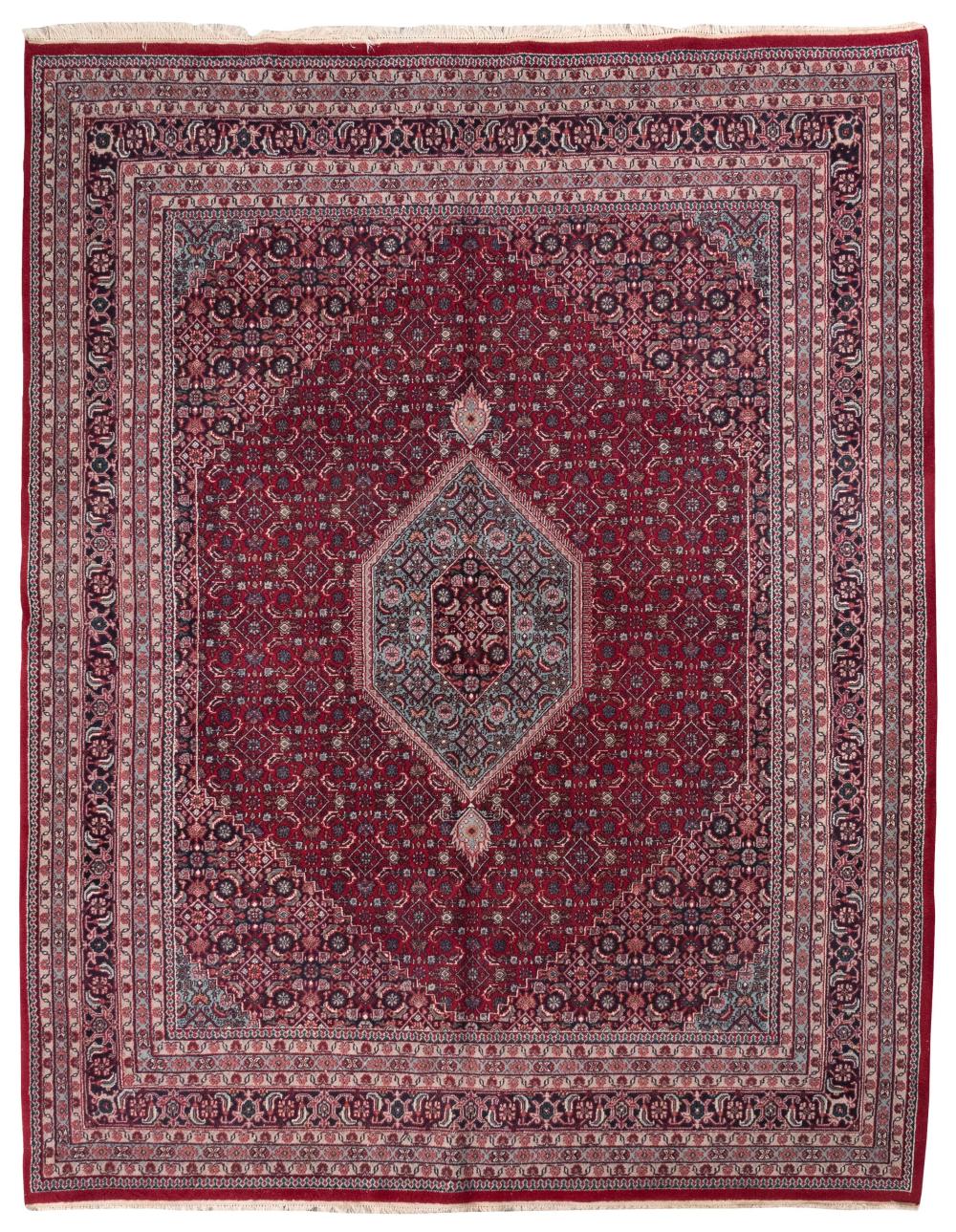 ORIENTAL RUG: BIDJAR DESIGN 9’ X