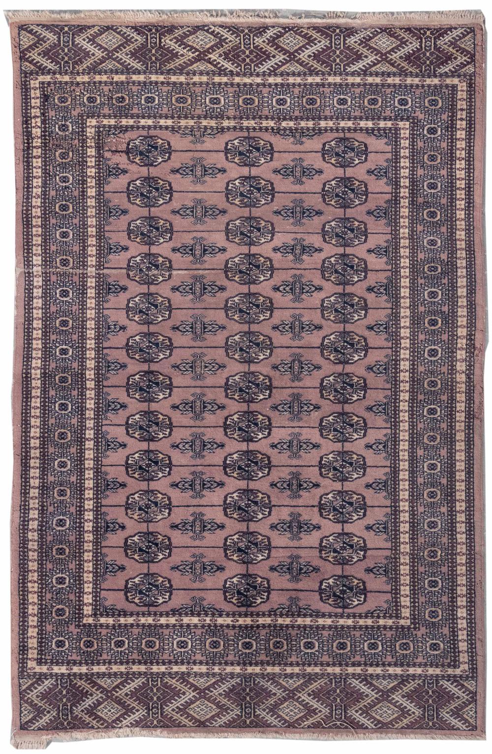 ORIENTAL RUG: BOUKARA DESIGN 4'1" X