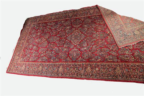 ORIENTAL RUG.  Ca. 1950. Room