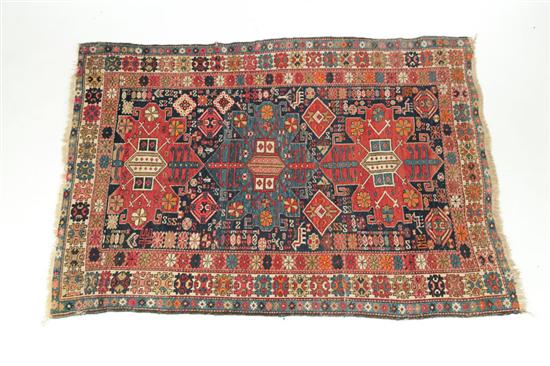 ORIENTAL RUG.  Ca.1890.
