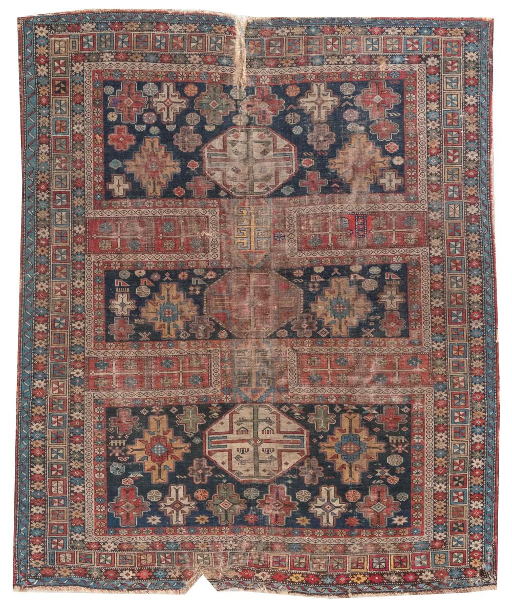 ORIENTAL RUG: CAUCASIAN 3'11" X