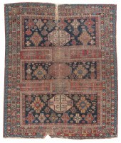ORIENTAL RUG: CAUCASIAN 3'11"