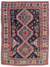 ORIENTAL RUG: CAUCASIAN 3'11"