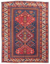 ORIENTAL RUG: CAUCASIAN 4'5" X