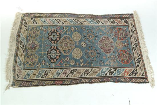 ORIENTAL RUG.  Caucasian. Ivory