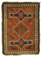 ORIENTAL RUG: CAUCASIAN3'11 x