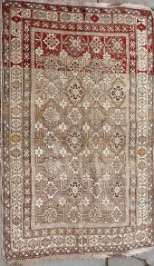 ORIENTAL RUG: CAUCASIAN3'3 x 4