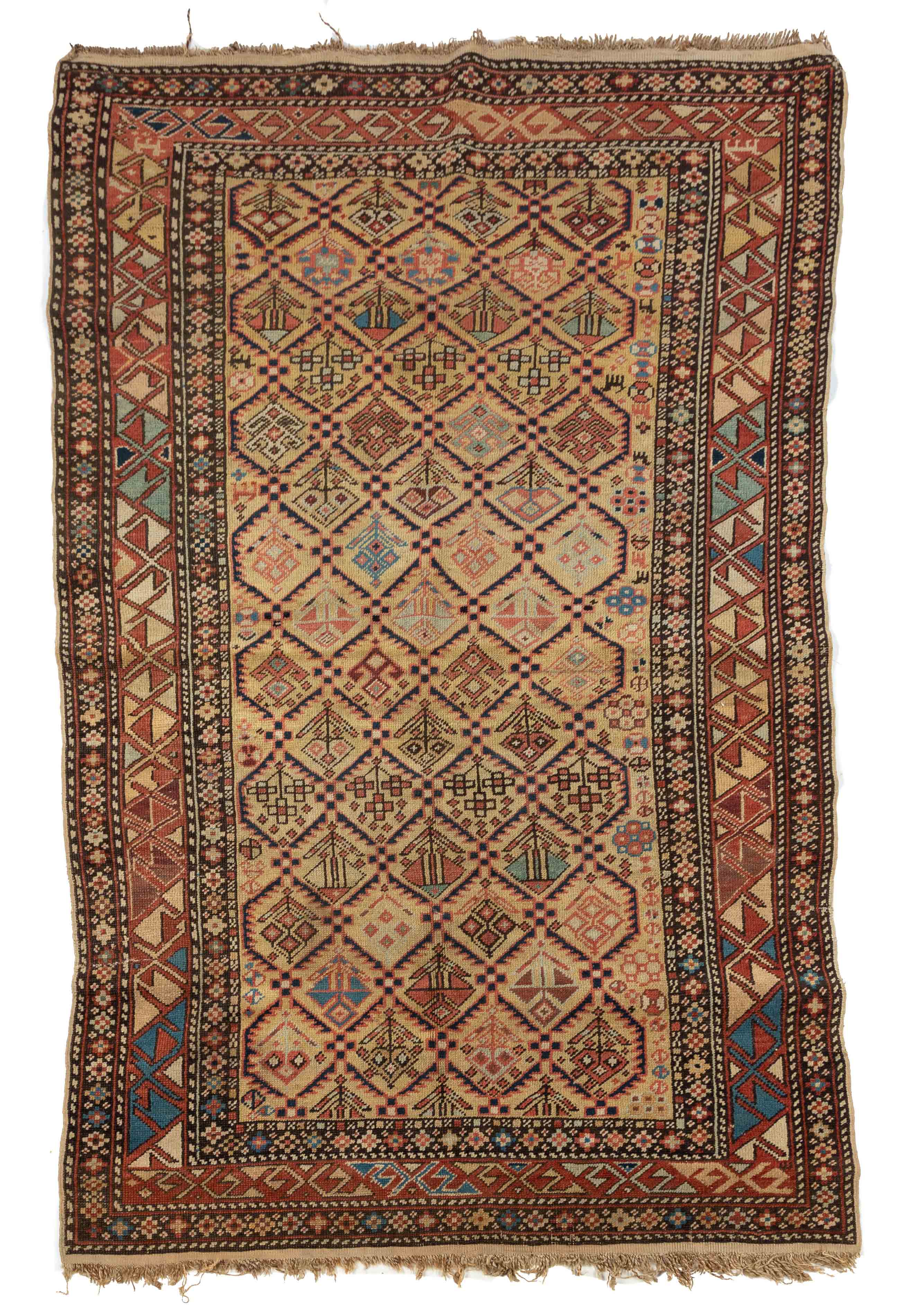 ORIENTAL RUG circa 1900.