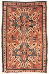 ORIENTAL RUG: EAGLE KAZAK 4'8"