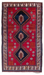 ORIENTAL RUG: HAMADAN 5'1" X 8