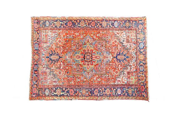 ORIENTAL RUG.  Heriz. Room size