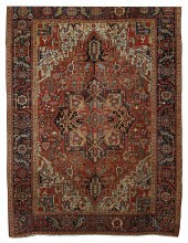 ORIENTAL RUG: HERIZ8'7 x 11'10