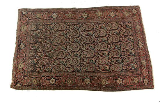 ORIENTAL RUG.  Iran  ca.1900. Mahal