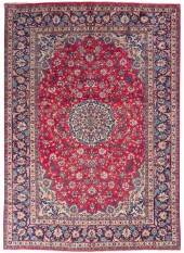 ORIENTAL RUG: ISPHAHAN 9'7" X