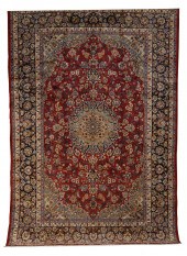 ORIENTAL RUG: ISPHAHAN8'5 x 13