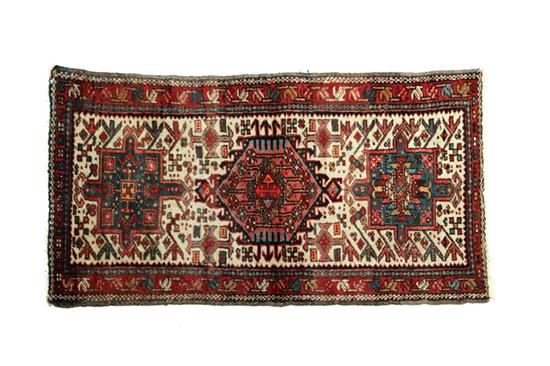 ORIENTAL RUG.  Karaja. Red border