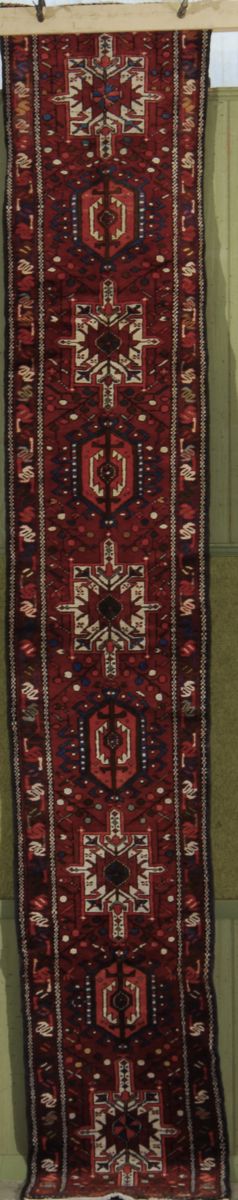 ORIENTAL RUG: KARAJA RUNNER2'4 x